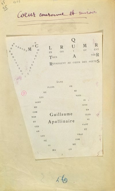 Cut-out page from 